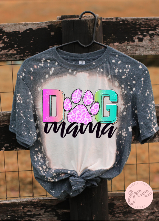 Dog Mama Bleached Shirt