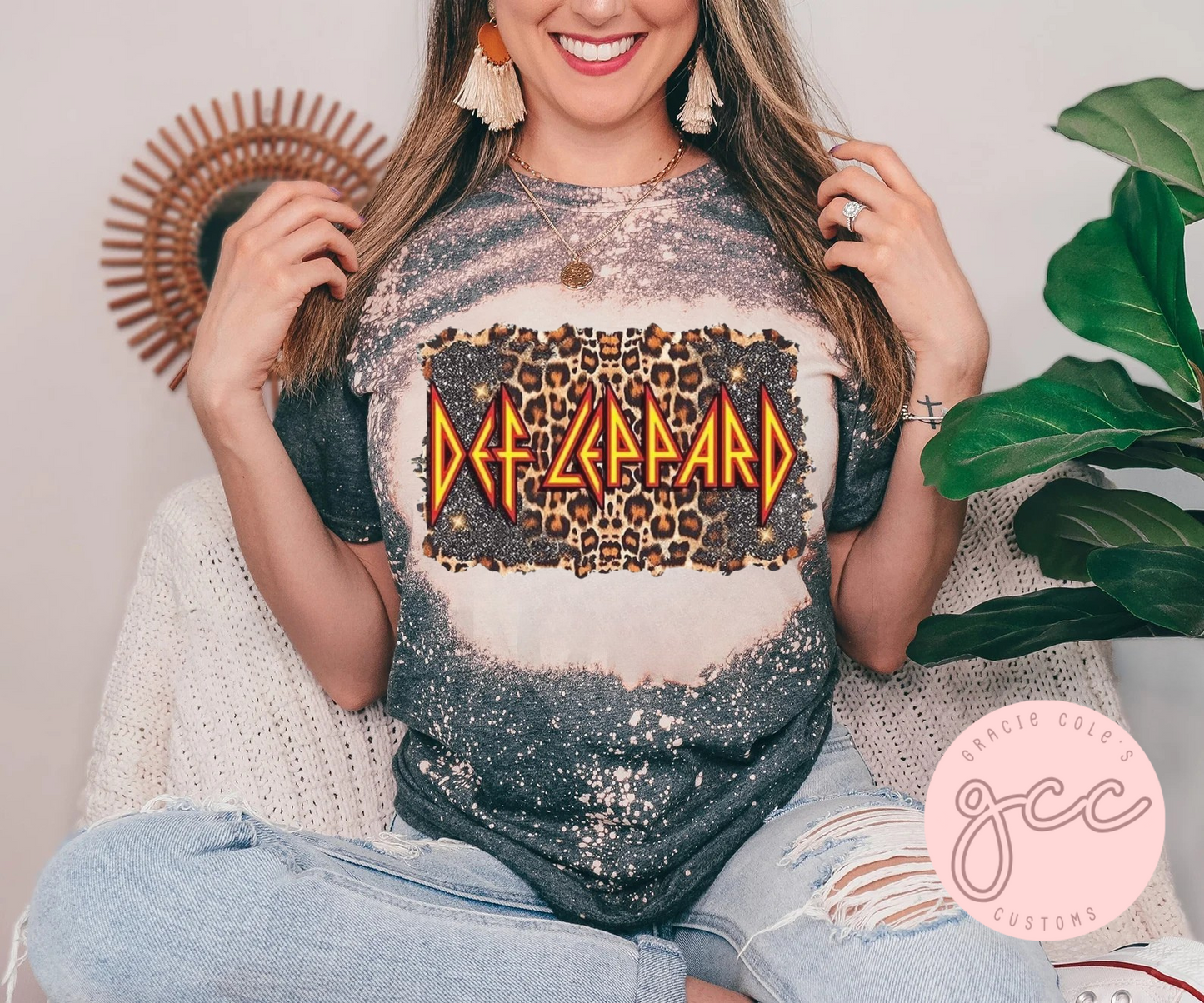 Def Leppard Bleached Shirt