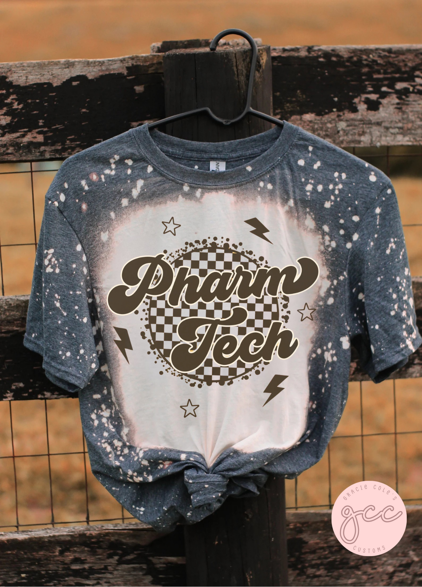 Pharm Tech Bleached Shirt
