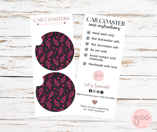 Electric Car Coaster Set