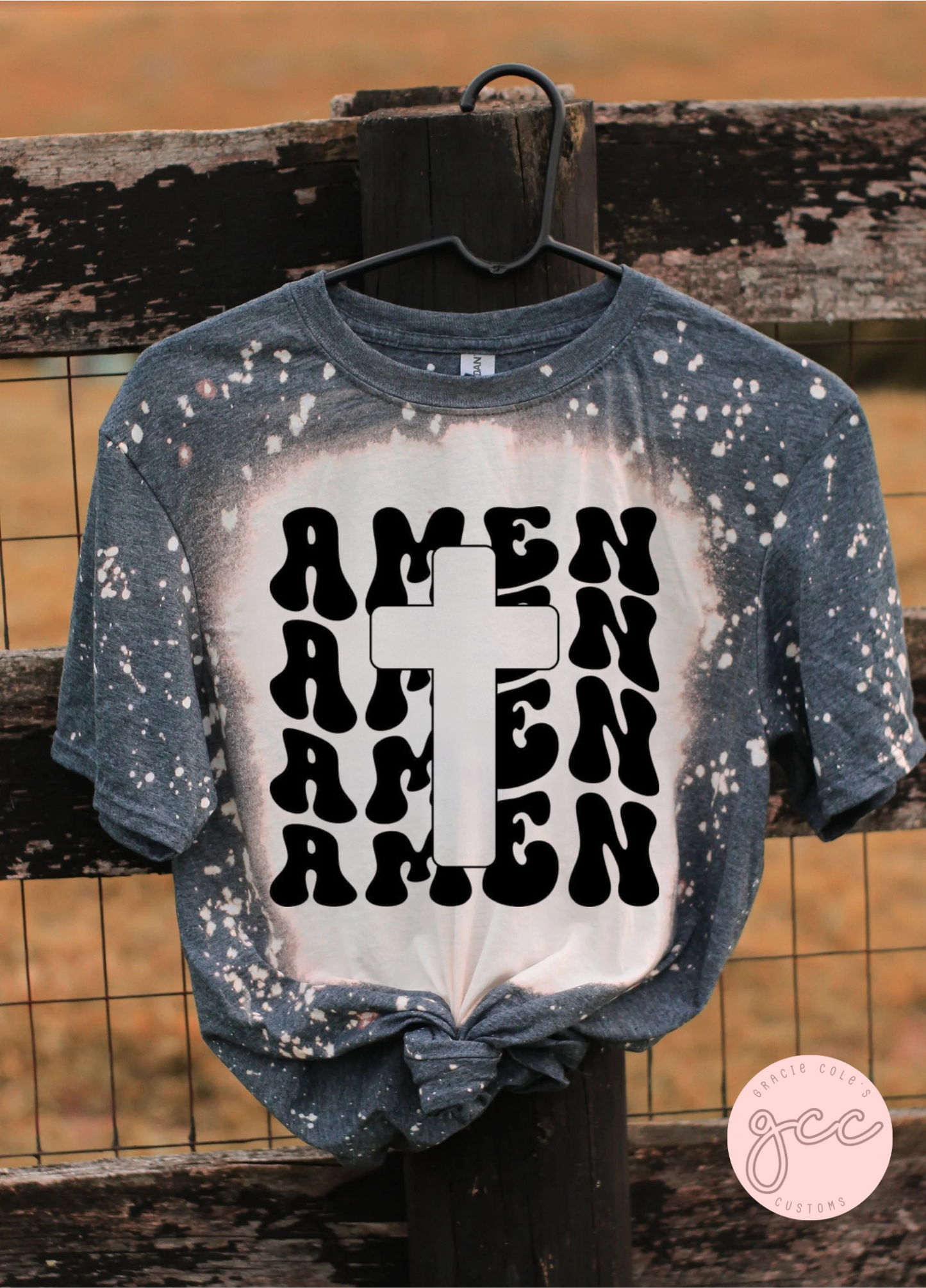 Amen Bleached Shirt