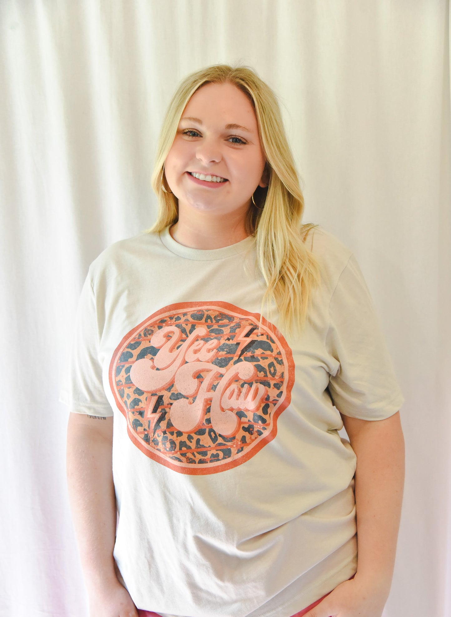 Cheetah Yeehaw Tee