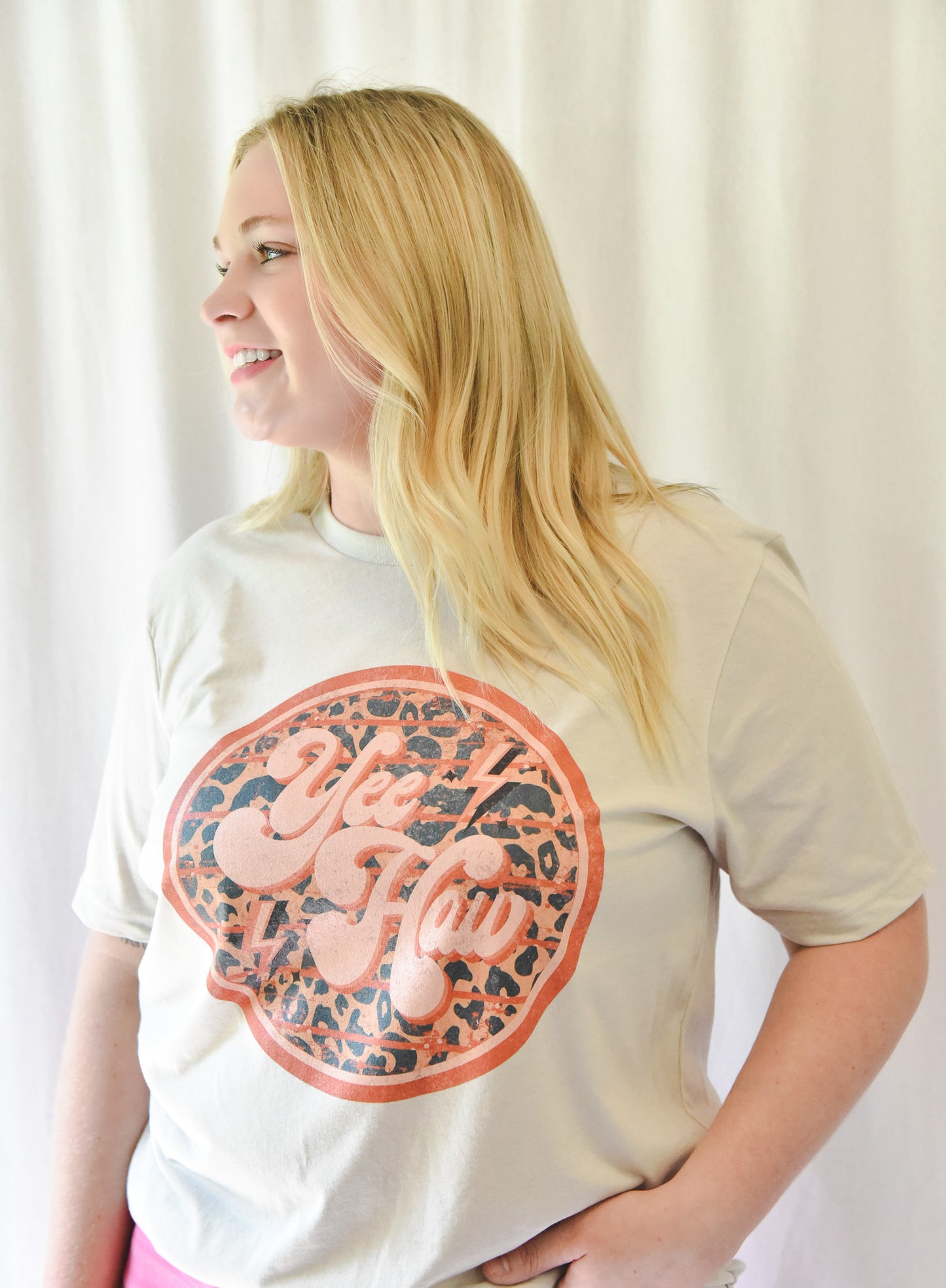 Cheetah Yeehaw Tee