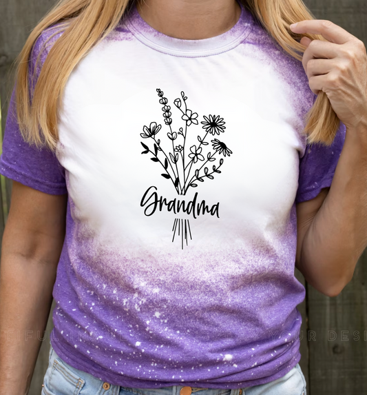 Grandma Bleached Tee