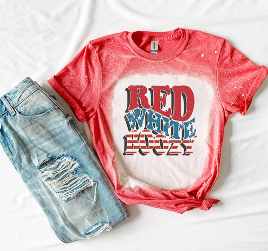 Red White Boozy T-Shirt