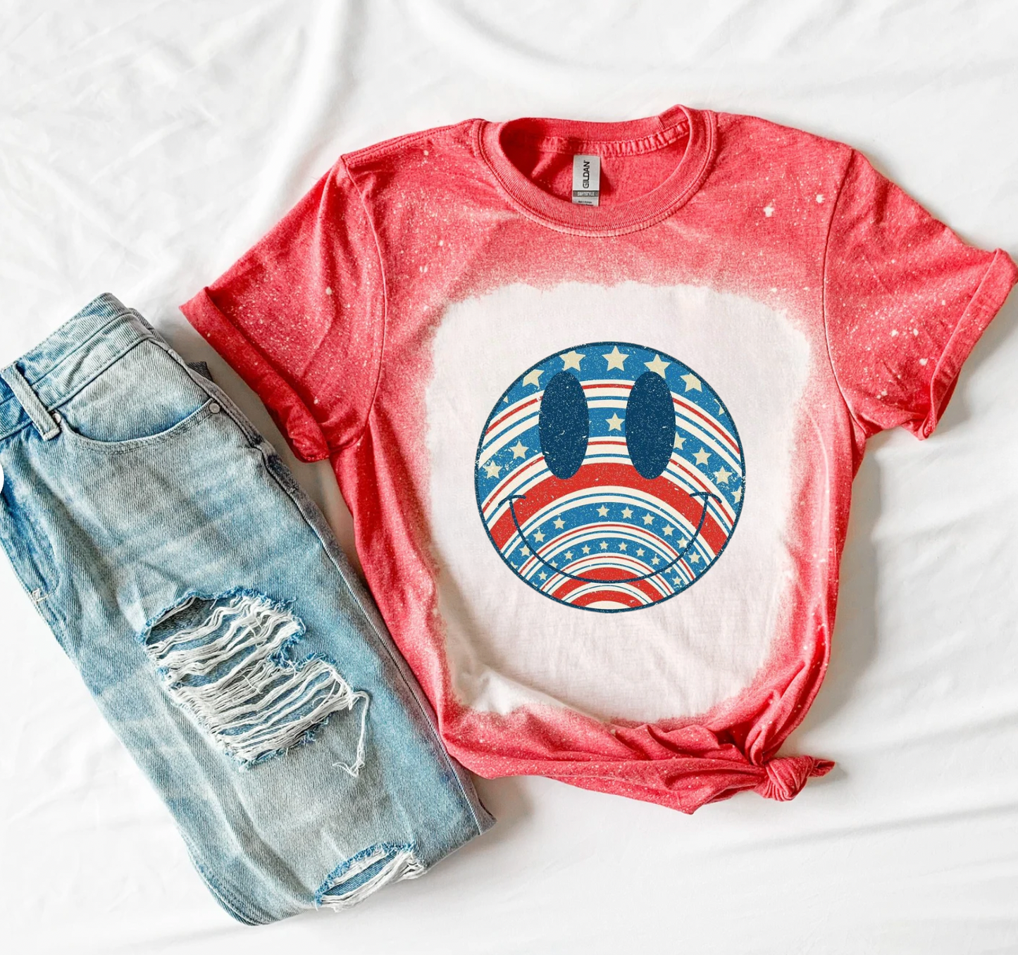American Smiley T-Shirt