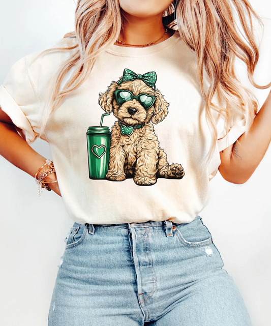Golden Doodle St Patrick's T-Shirt