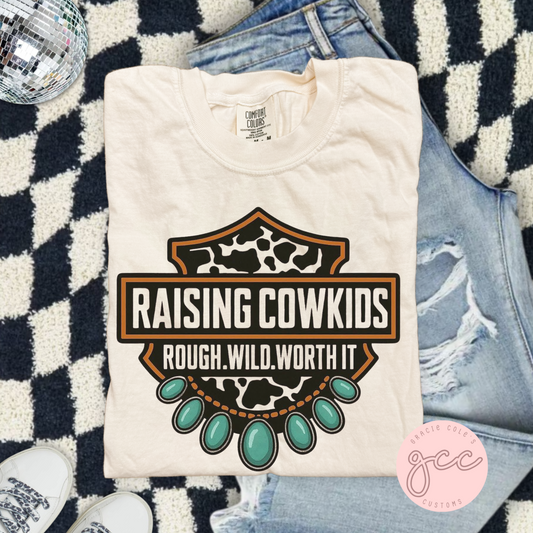 Raising Cowkids Comfort Color T-Shirt