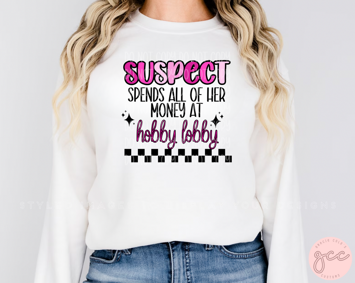 Suspect Spends All Of Her Money At Hobby Lobby - Pink Edition