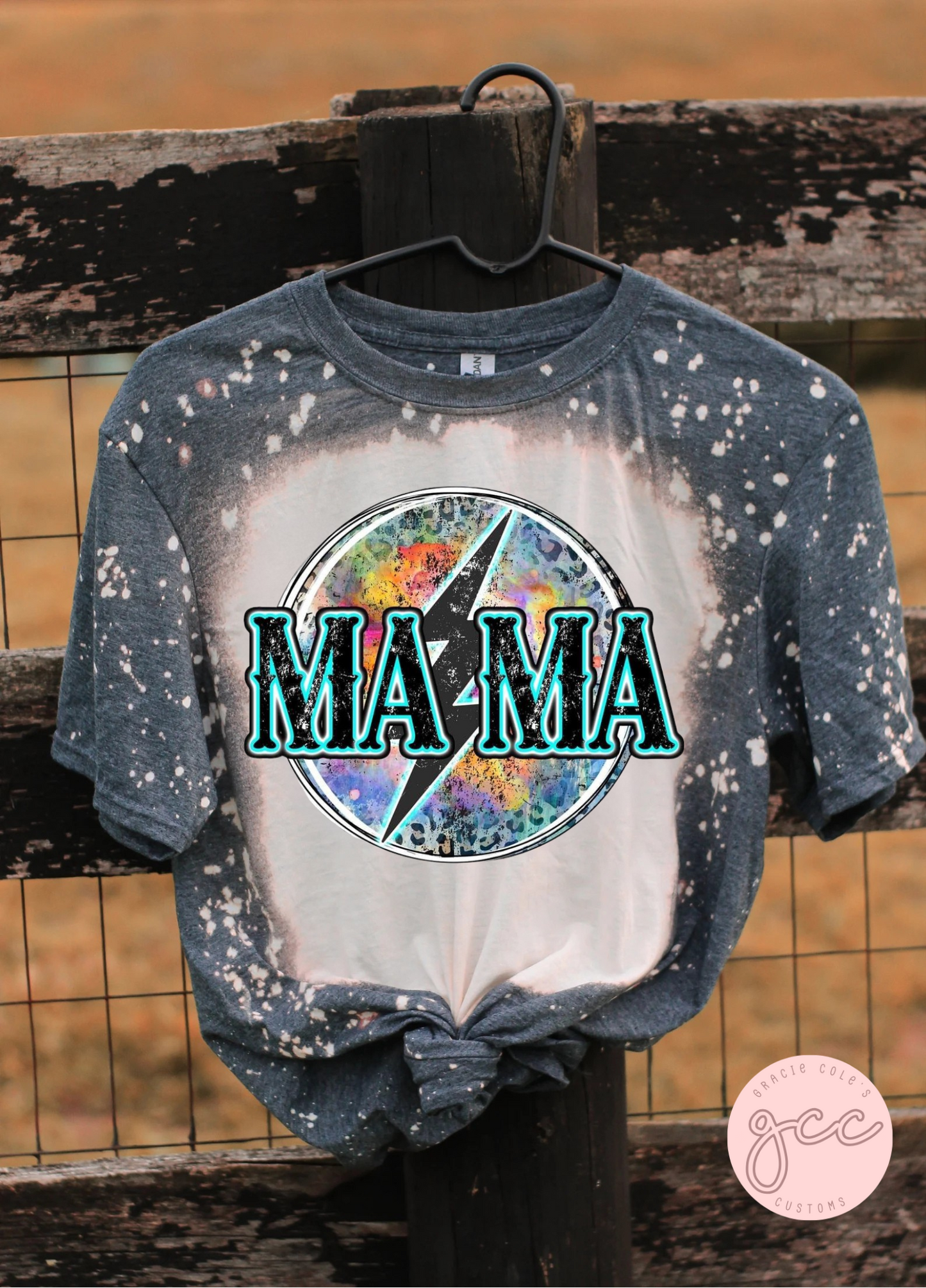 Mama Bleached Shirt