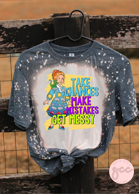 Mrs Frizzle Bleached Shirt