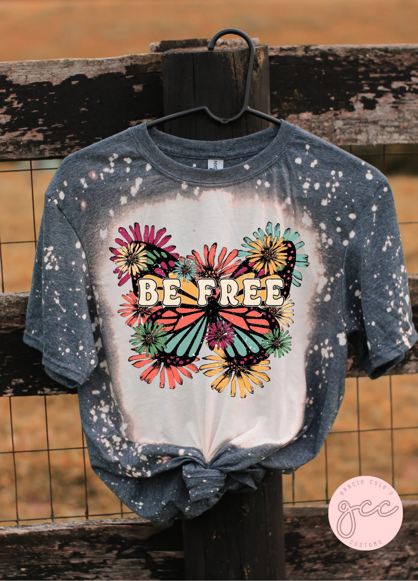 Be Free Bleached Shirt