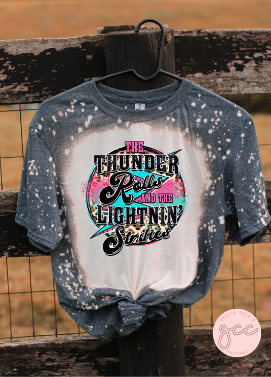 Thunder Rolls Bleached Shirt