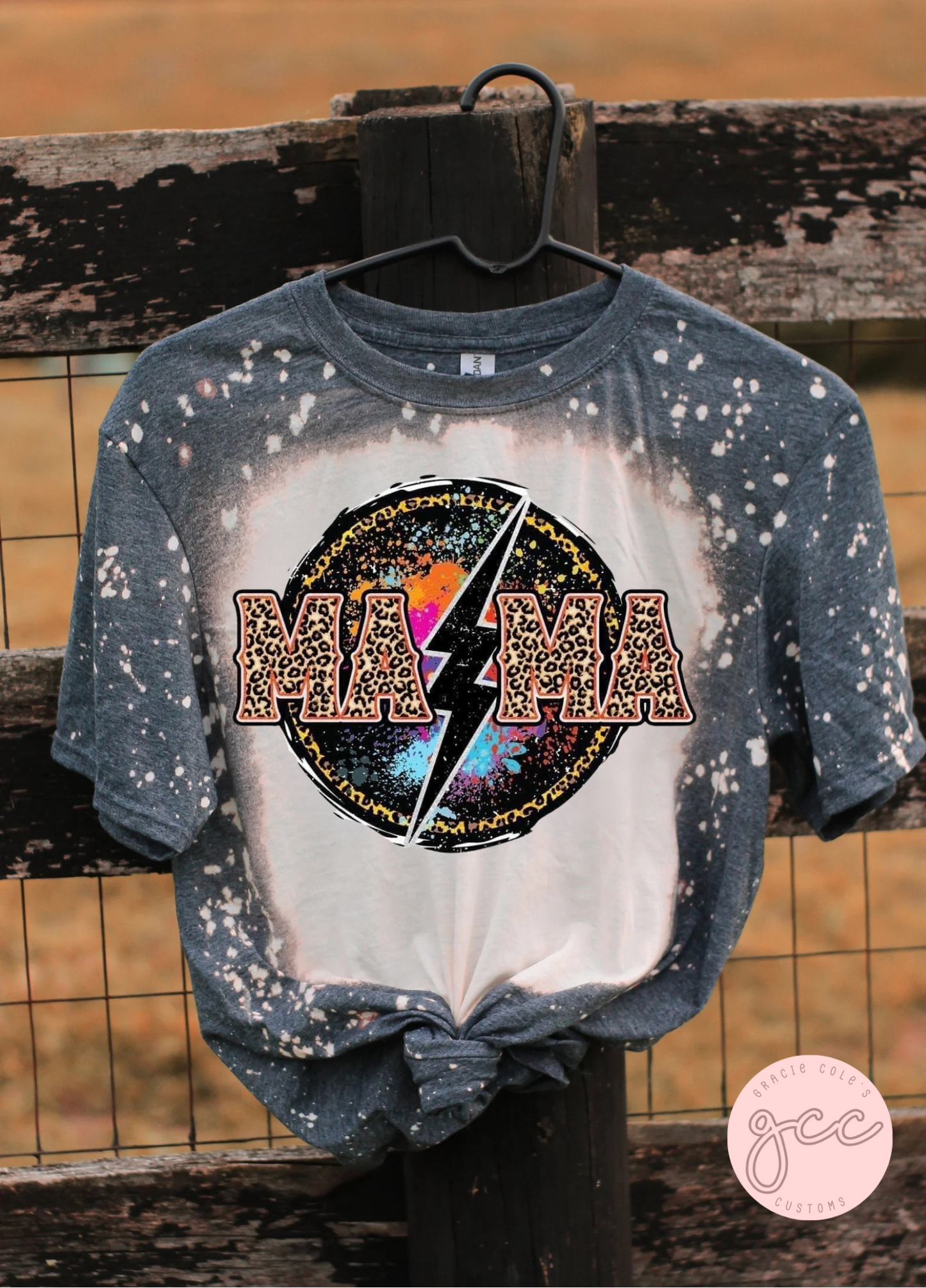 Mama Bleached Shirt