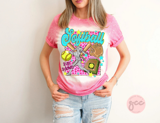 Softball Bleached Shirt