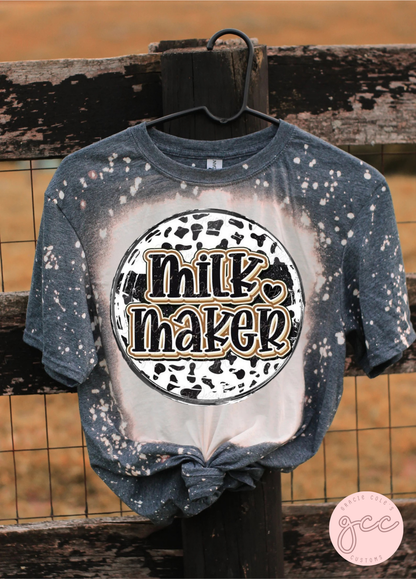 Milk Maker Bleached T-Shirt