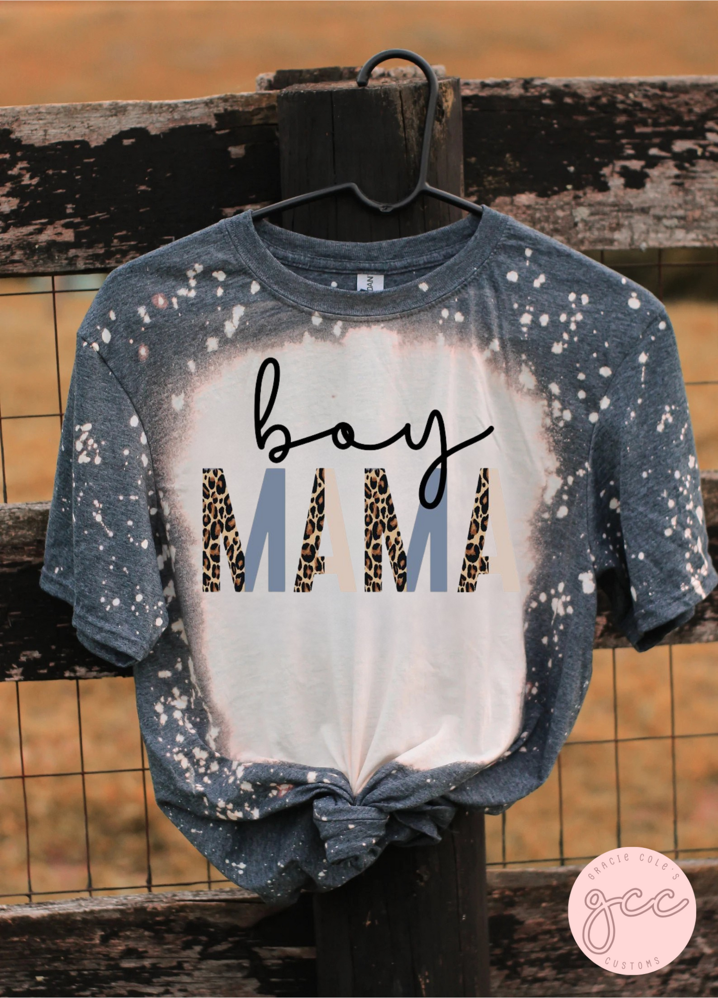 Boy Mama Bleached T-Shirt