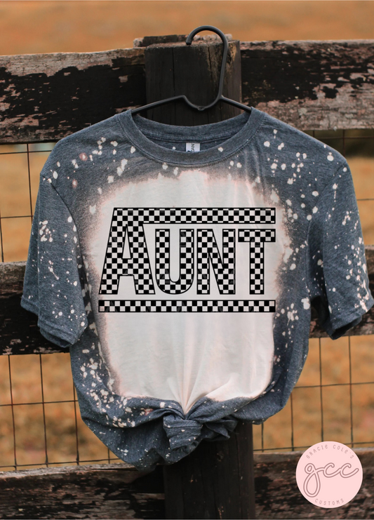 Aunt Bleached T-Shirt