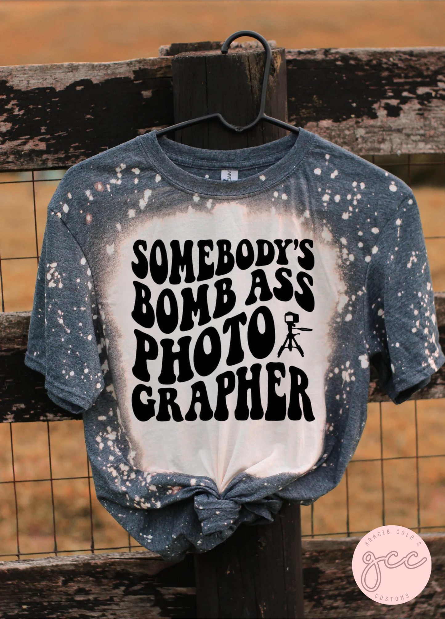 Photographer Bleached T-Shirt