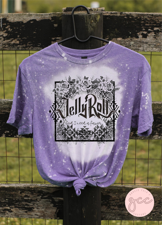 Jelly Roll Bleached TShirt