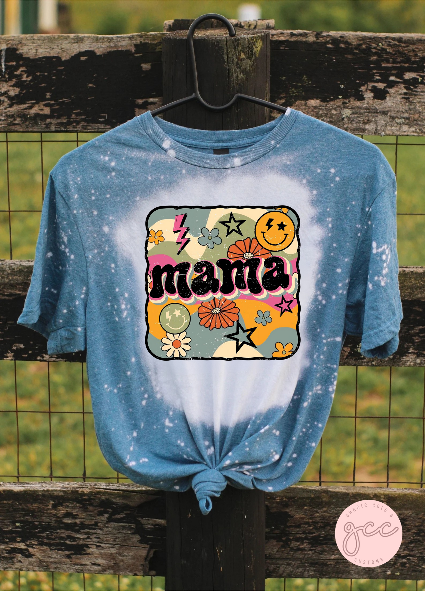 Mama Bleached Tshirt