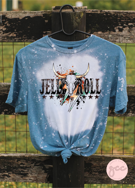 Jelly Roll Bleached Tshirt