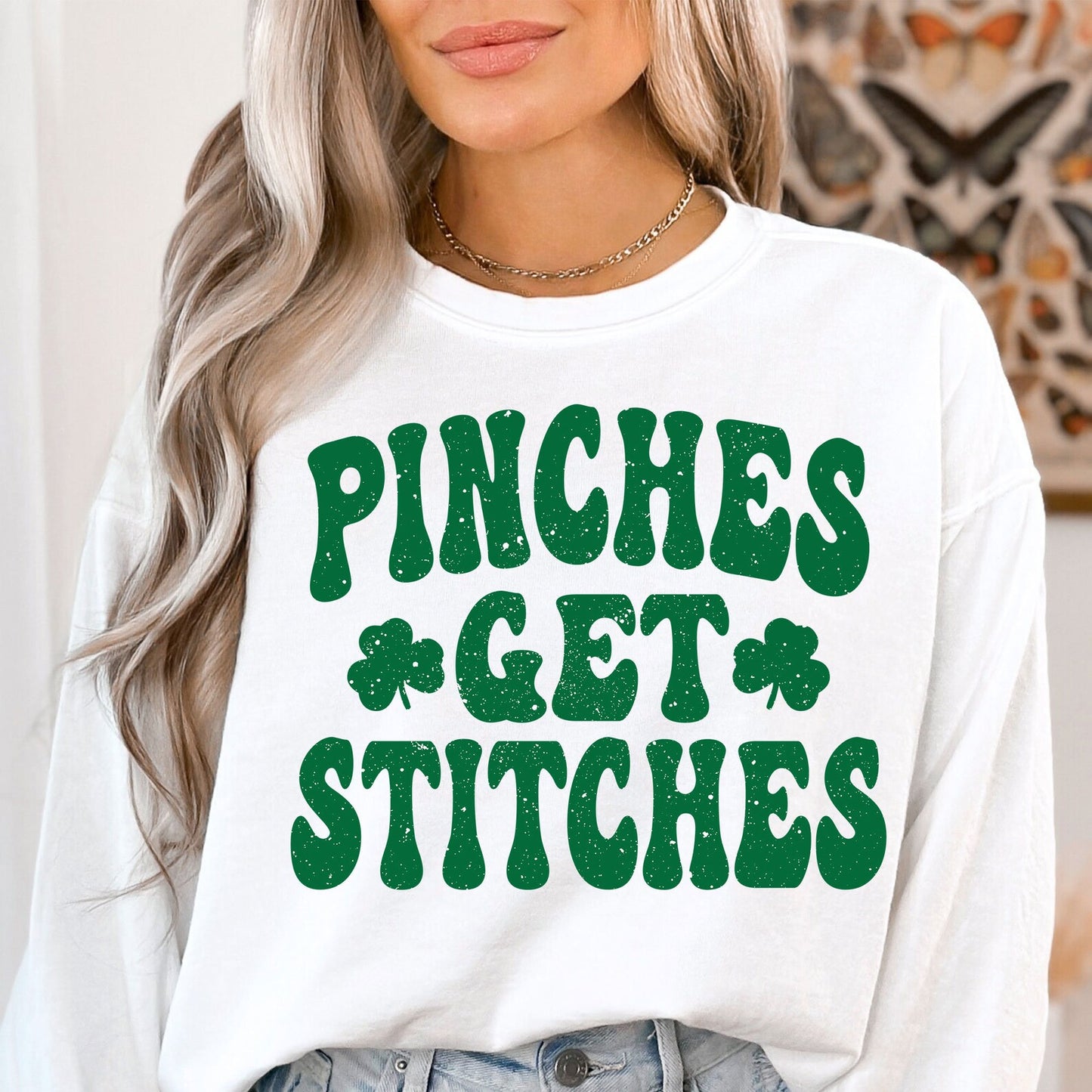 Pinches Get Stitches Sweatshirt