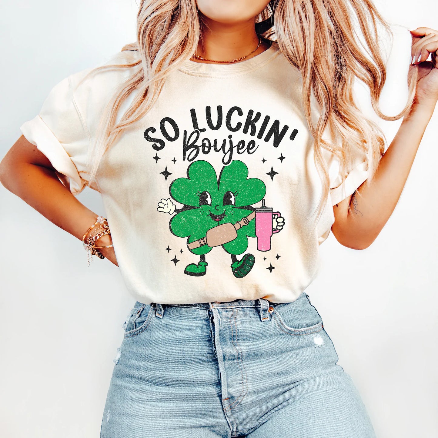So Luckin' Boujee T-Shirt