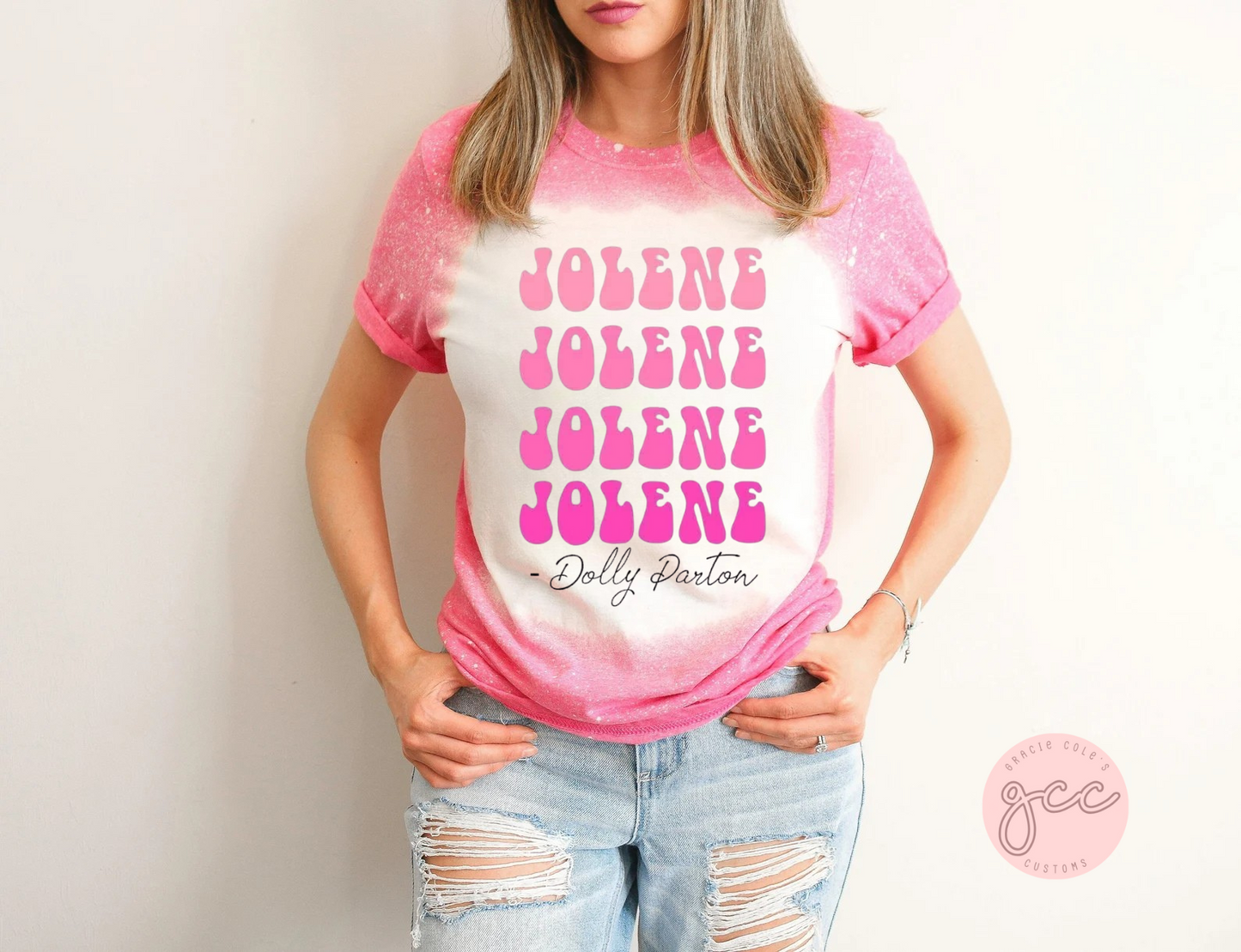 Jolene Bleached Shirt