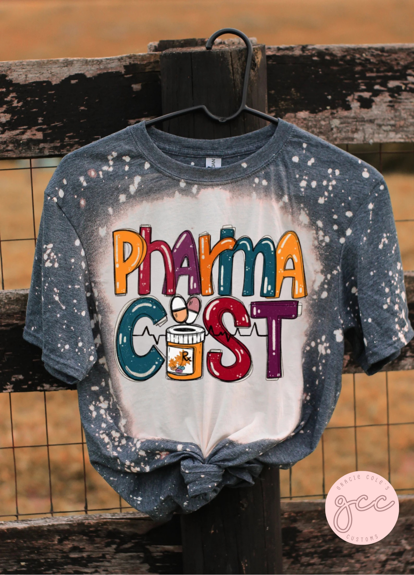 Pharmacist Bleached Shirt