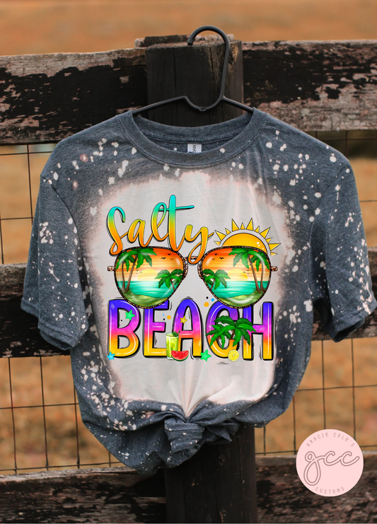 Salty Beach Bleached Shirt