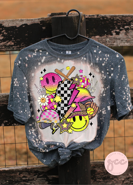 Softball Bleached Shirt