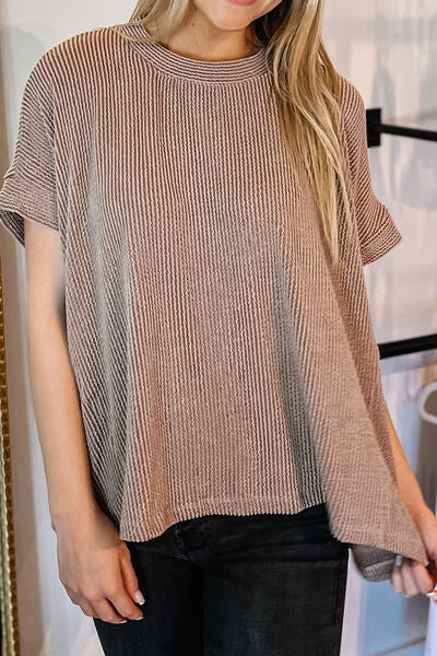 Radiant Ribbed Top