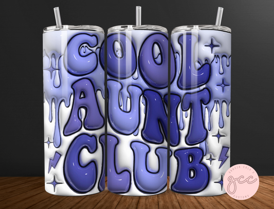 Cool Aunt Club Tumbler