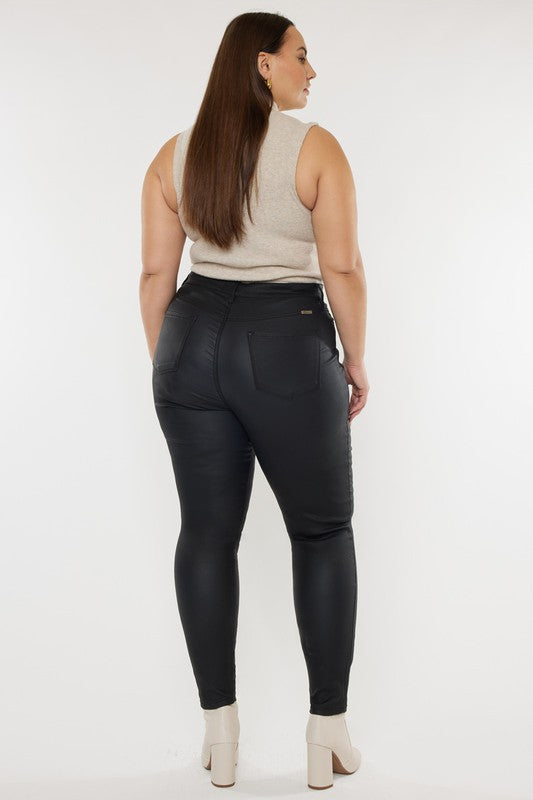 High Rise Ankle Skinny Jeans
