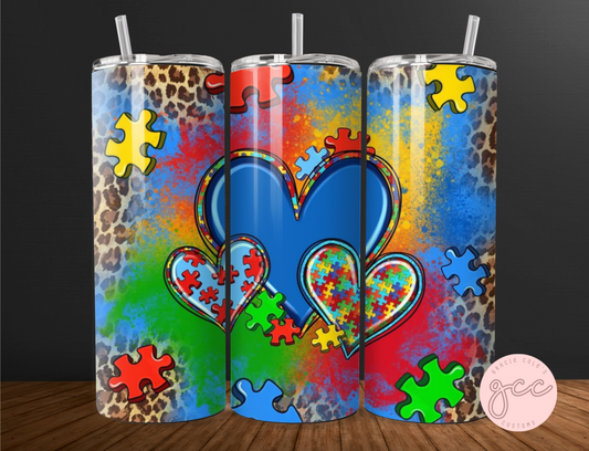 Autism Awareness Tumbler