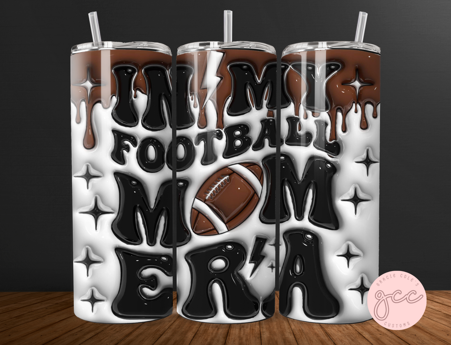 Football Mom Era Tumbler