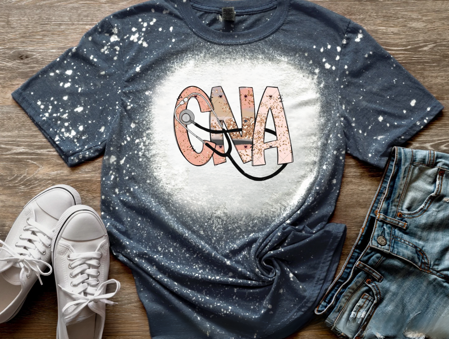 CNA Bleached Tee