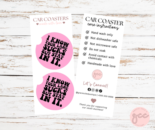 Funny Coaster Set