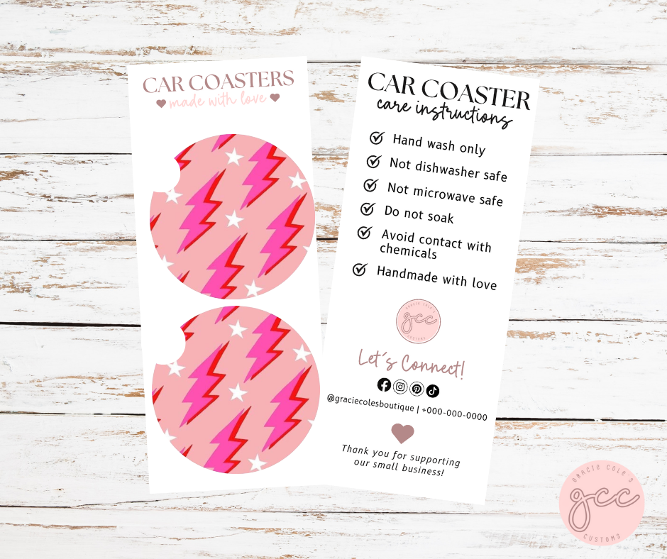 Electric Car Coaster Set