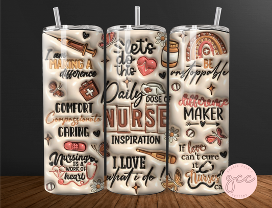 Nurse Inspiration Tumbler
