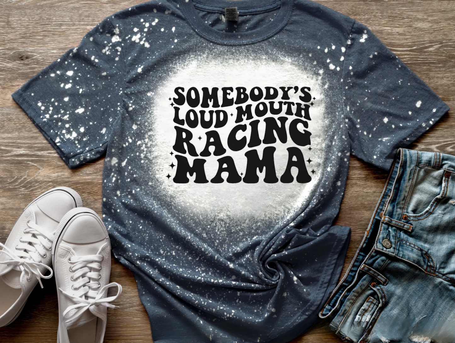 Racing Mama Bleached Tee