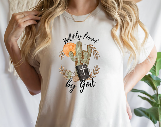 Wildy Loved By God T-Shirt