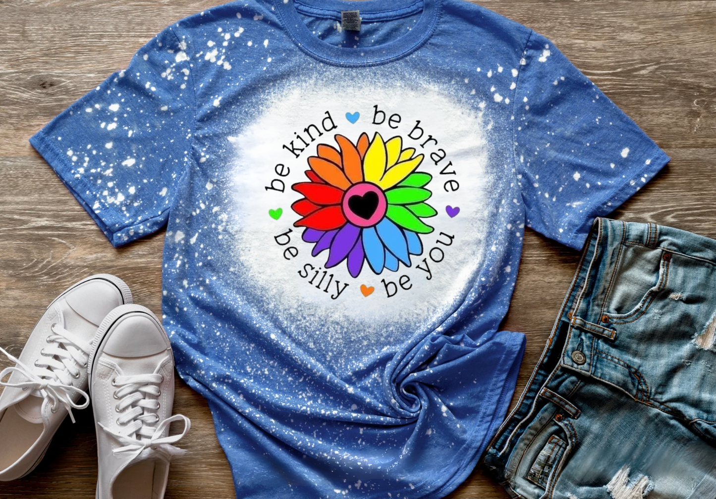 Autism Awareness Bleached Tee