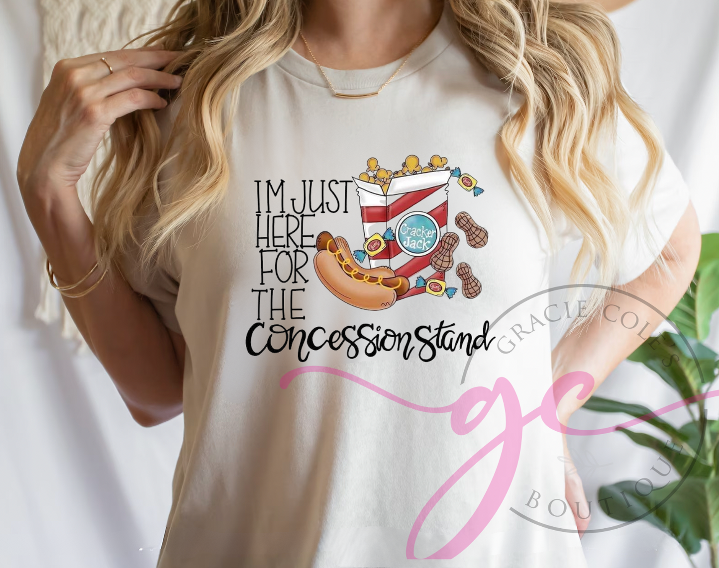 I'm Just Here For The Concession Stand T-Shirt