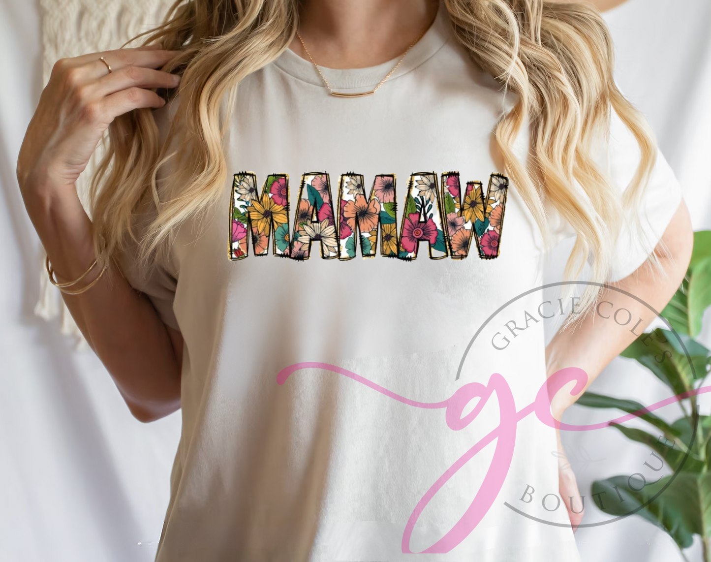 Floral Mamaw T-Shirt