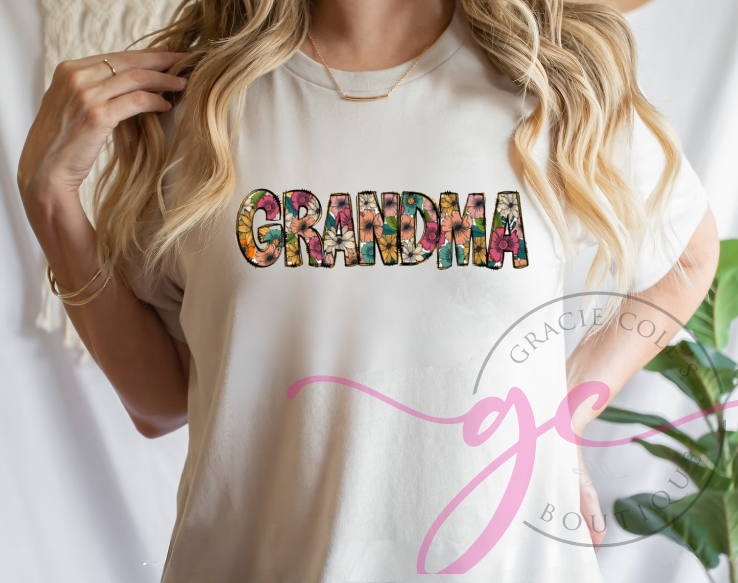 Floral Grandma T-Shirt