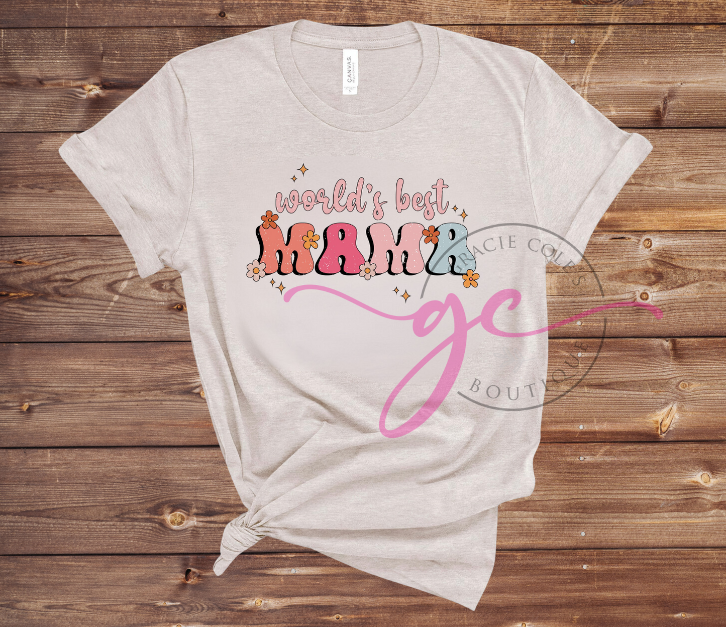 World's Best Mama Graphic Tee