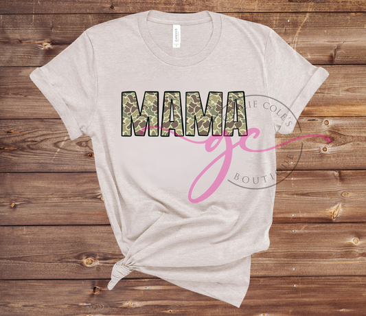 Camo Mama T-Shirt