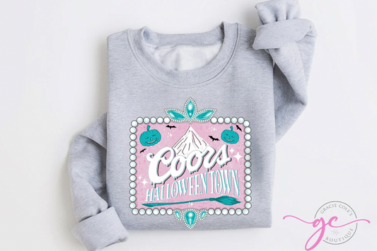 Coors Halloween Town Sweatshirt